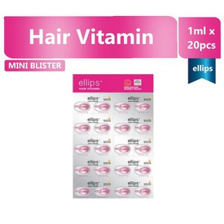 MANTULAJAA - ELLIPS / ELIPS HAIR VITAMIN RAMBUT ISI 20 pcs | Shopee