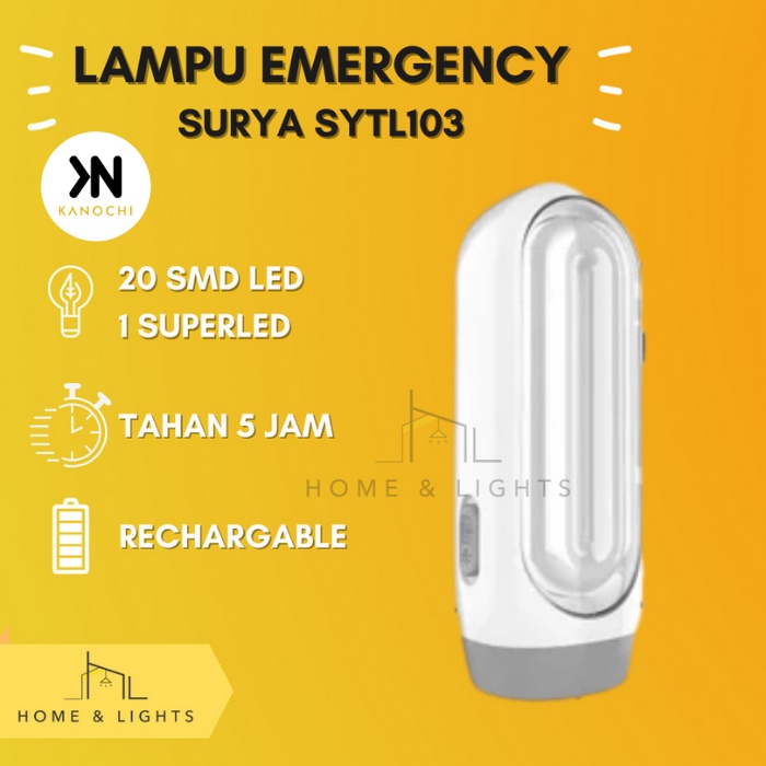 Senter lampu Surya SYT L103 (New Version SYT L101) with SuperLED