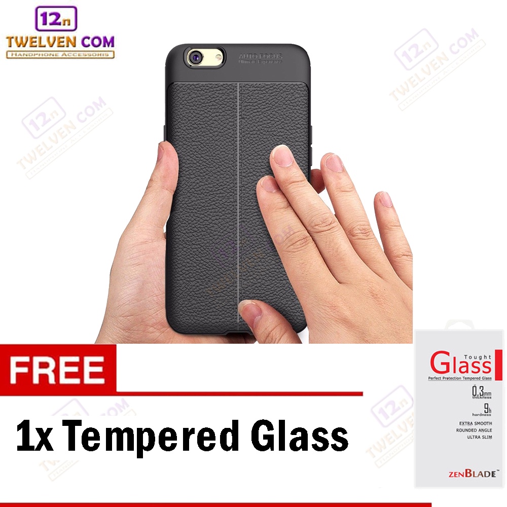 [FLASH SALE] Case Auto Focus Softcase Oppo F1s / A59 - Free Tempered Glass