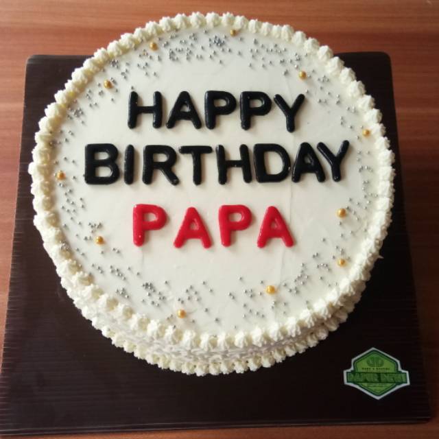 

Birthday cake for papa