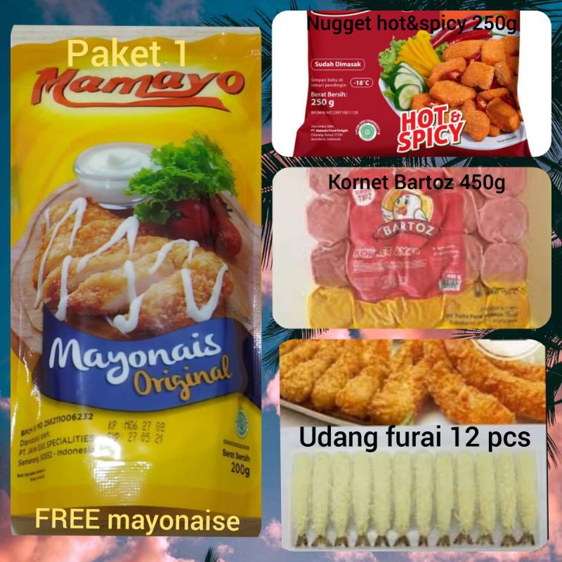 

Paket frozen foods free mayonaise