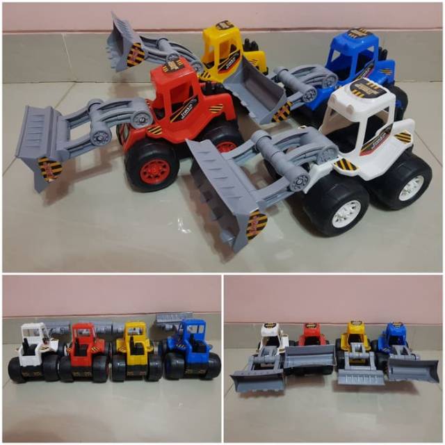 Mainan Anak Mobil Traktor - Mainan Anak Edukasi Mobil Traktor