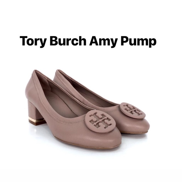 Tory Burch Amy Pump Shoes Brown