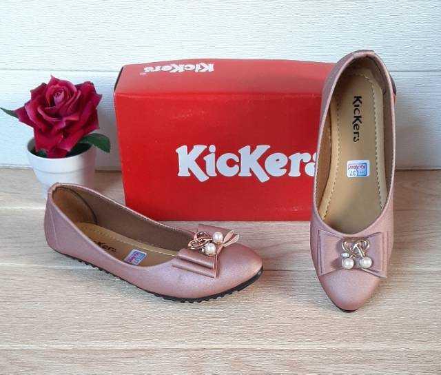 Sepatu Kickers Wanita Flat Shoes Kode amanda