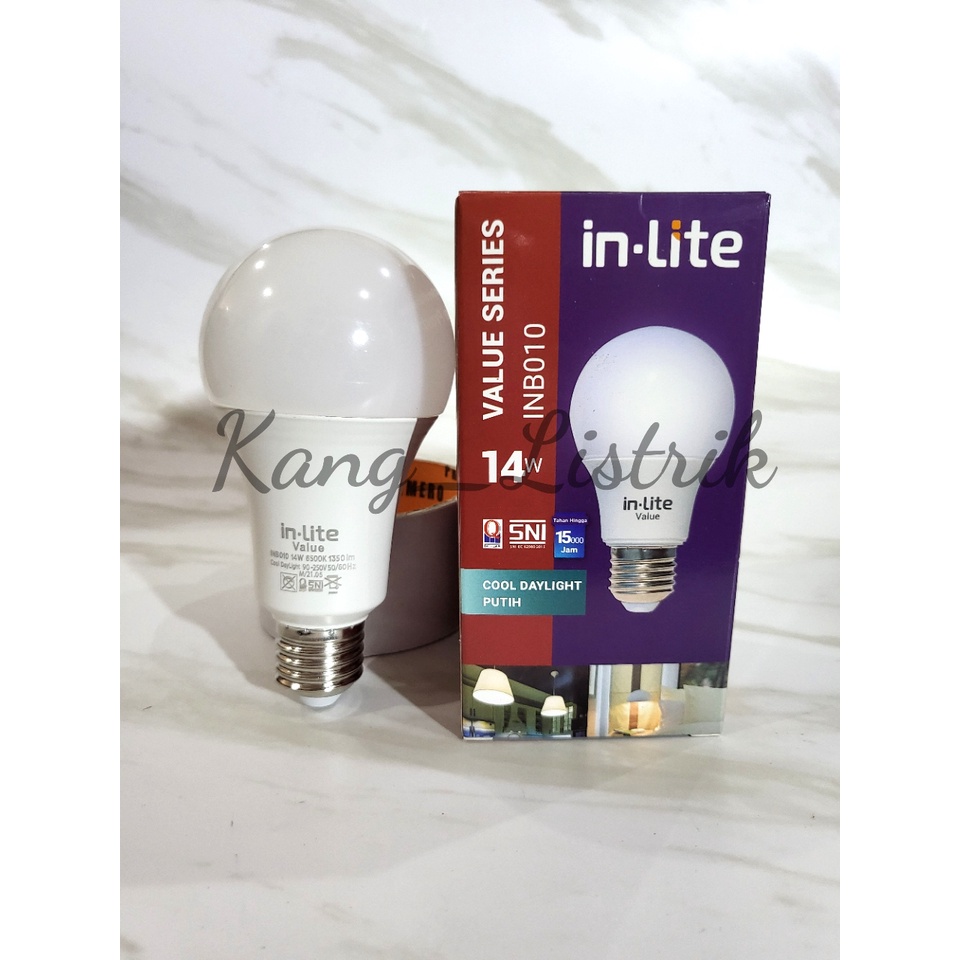 InLite Value Bulb Lampu LED 15 Watt INB010