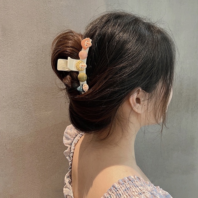 KOREAN CUTE LONG HAIRCLIP GIRL WOMEN HAIR ACCESSORIES JEPIT RAMBUT LUCU PANJANG JEPITAN JEDAI UNIK CLIP CLAW KLIP