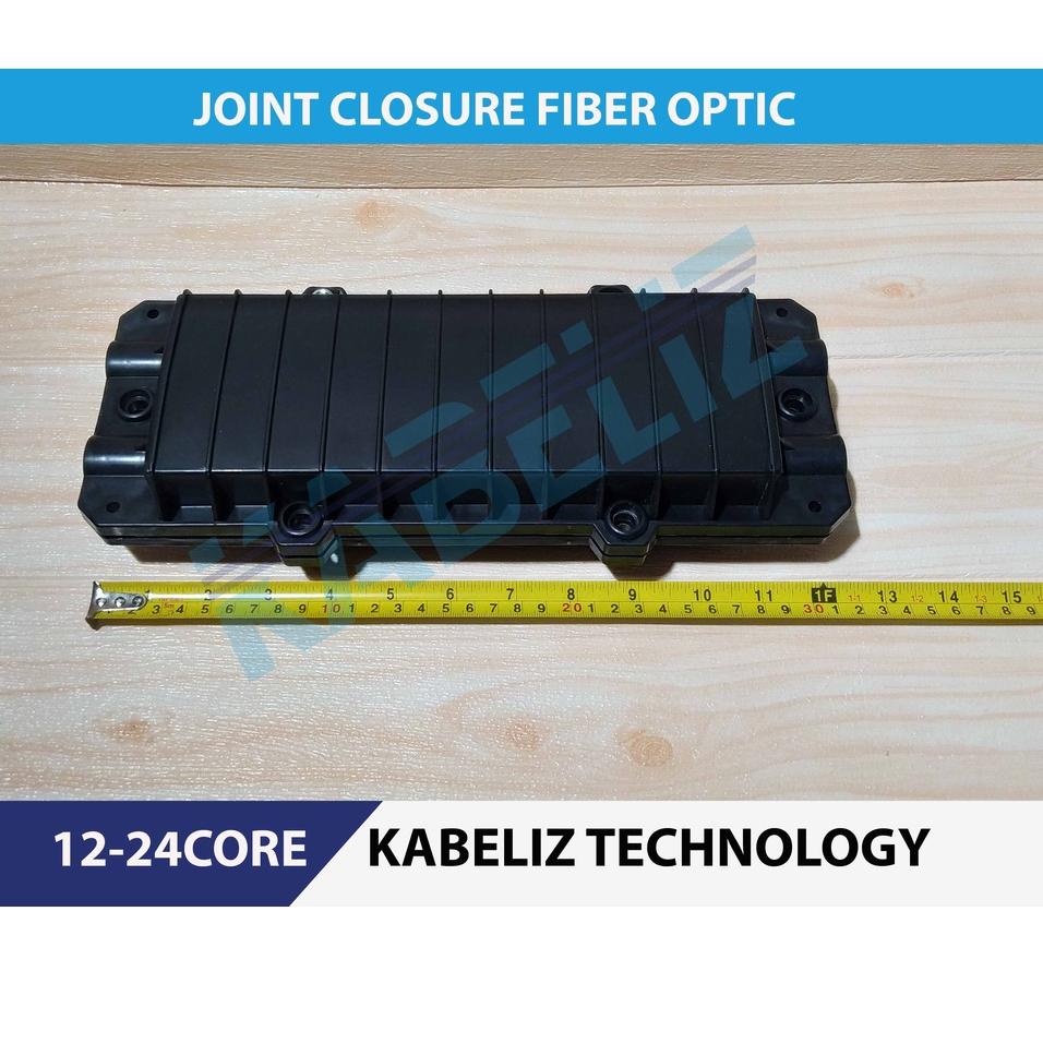 (STOK TERBATAS) JOINT CLOSURE FIBER OPTIC 12 CORE 12C SUPPORT 12-24CORE
