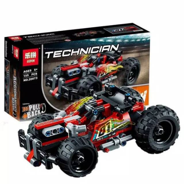 LEPIN 20073 TECHNICIAN BASH COMPATIBLE LEGO 42073loop