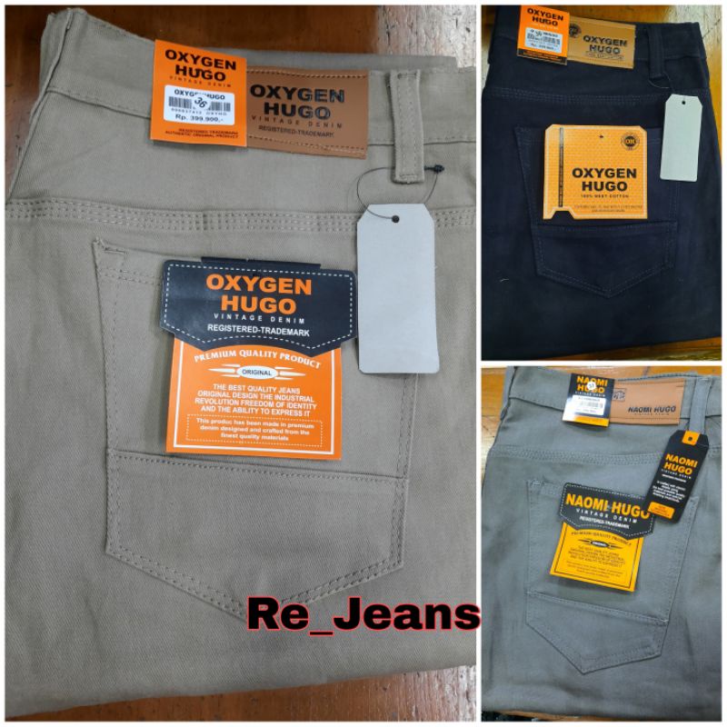 CELANA SEMI JEANS STANDAR PRIA