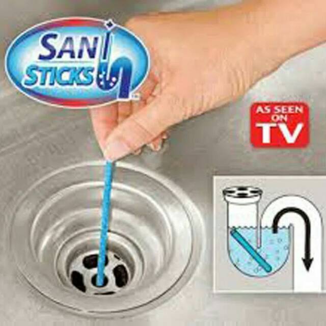 Drain Sani Stick Pembersih dan Pewangi Saluran Air