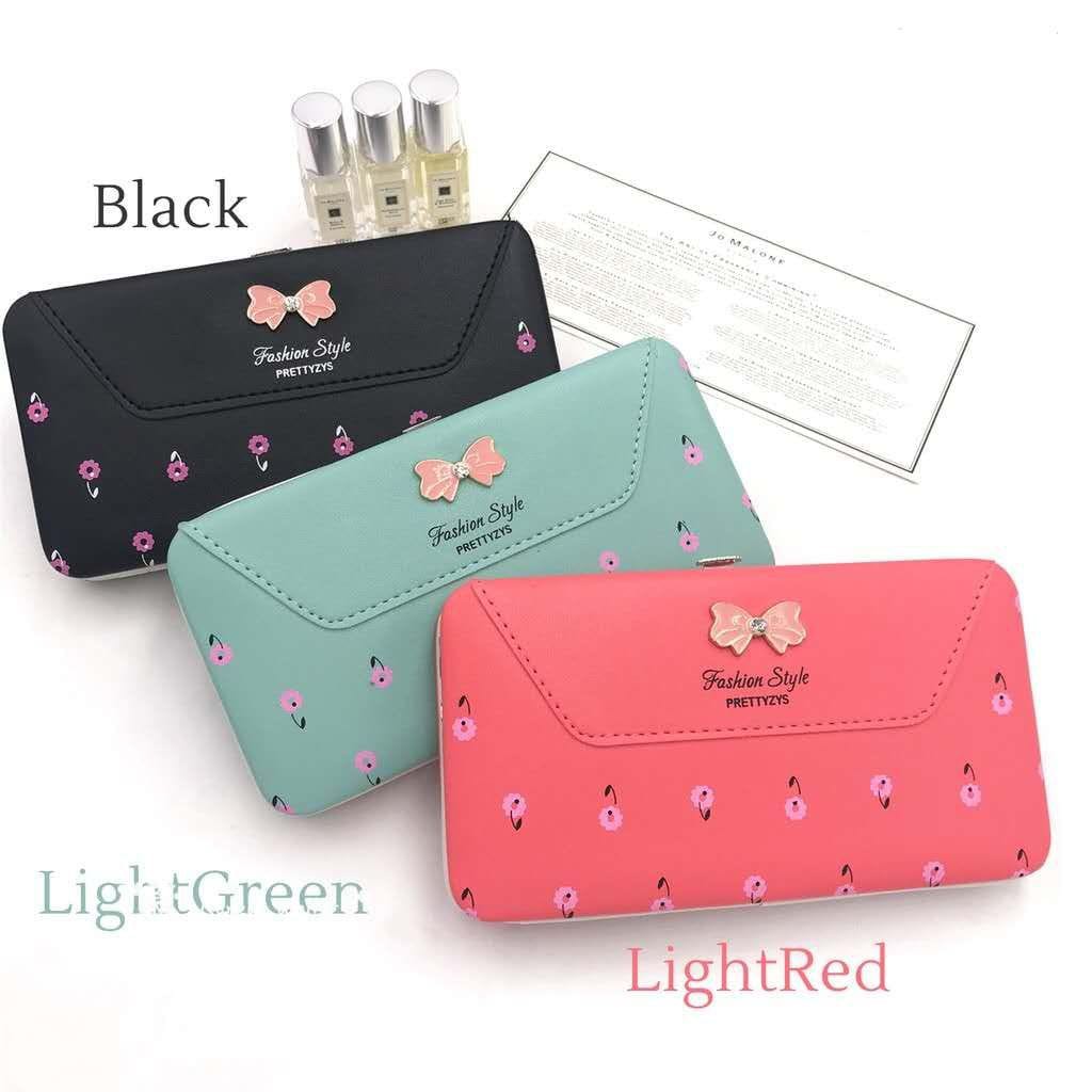 *ALIBABA1688*COD Dompet wanita B57 Ellieth Dompet Wanita Korea Heel Style dompet import real pic