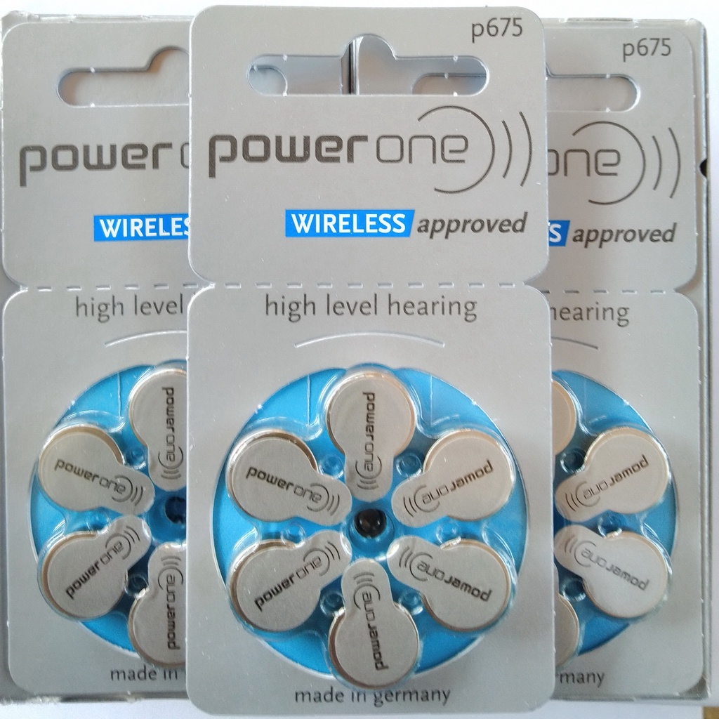 Baterai powerone p 675 Power One P675 high level hearing battery made in germany replacement PR44 AG13 LR44 zinc air batteries size 675 batere alat bantu dengar power one p675 baterai Alat Pendengaran batre powerone baterai 675 batre alat pendengar