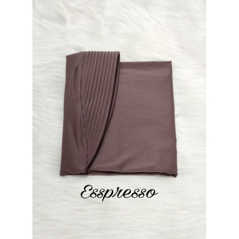JILBAB SPORT/ HIJAB BERGO SPORT INSTAN PREMIUM/ BERGO HAMIDAH SPORT HIGH QUALITY-Espresso