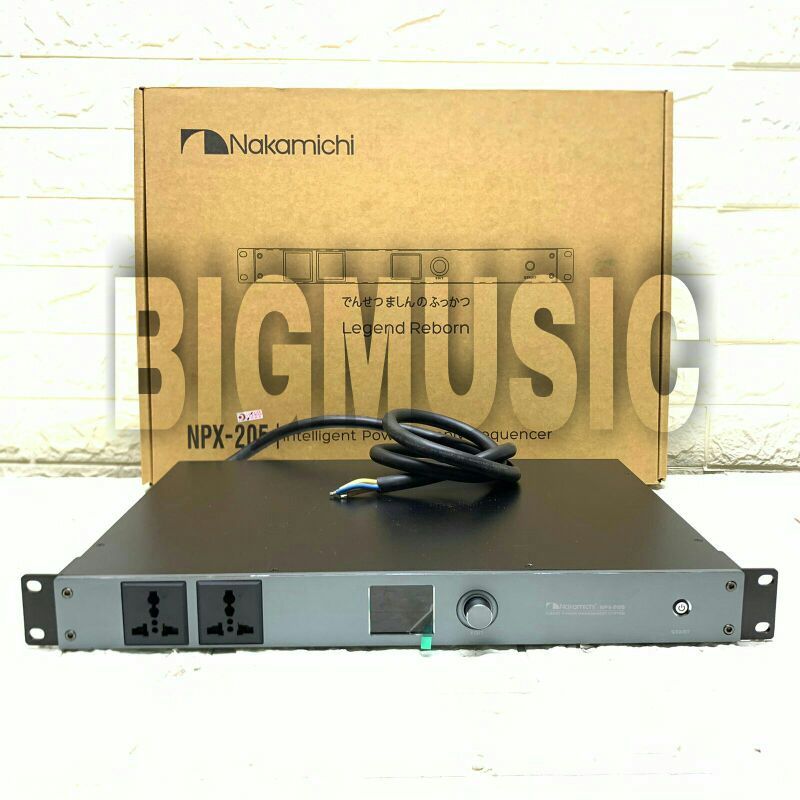 Power Distributor Nakamichi NPX 205 Original Power Sequencer Controller