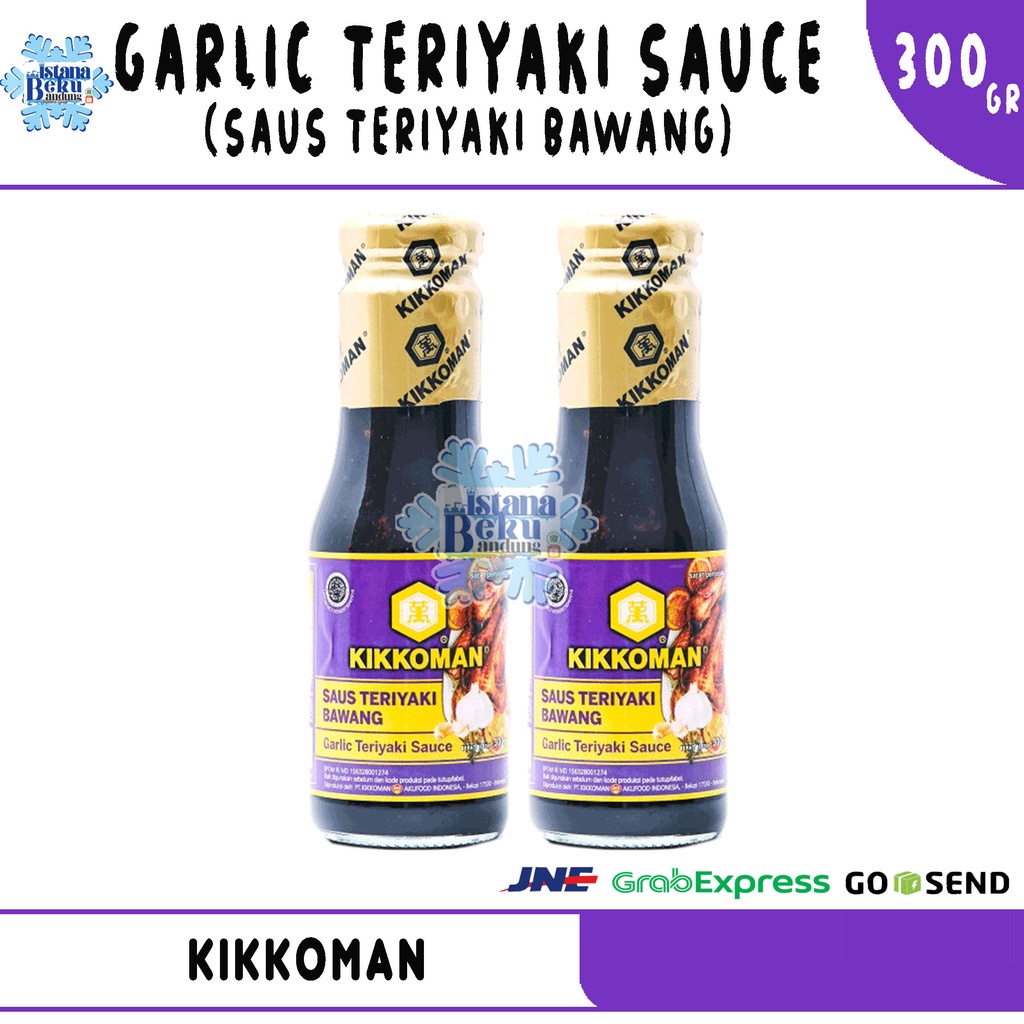 

Kikkoman Saus Teriyaki Bawang 300gr