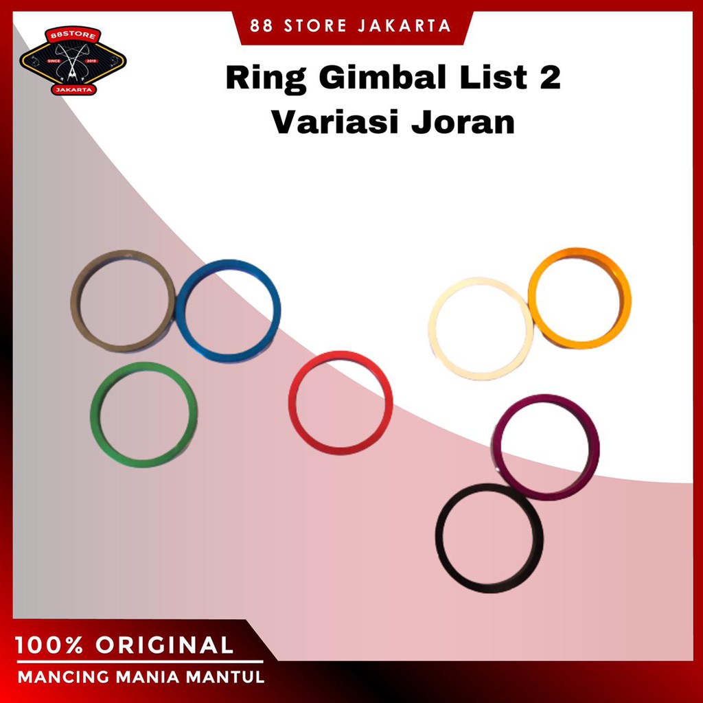 88storejakarta ring gimbal joran