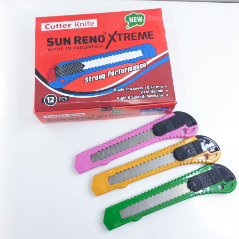 

Cutter Isi 12Pcs Cutter Sunreno