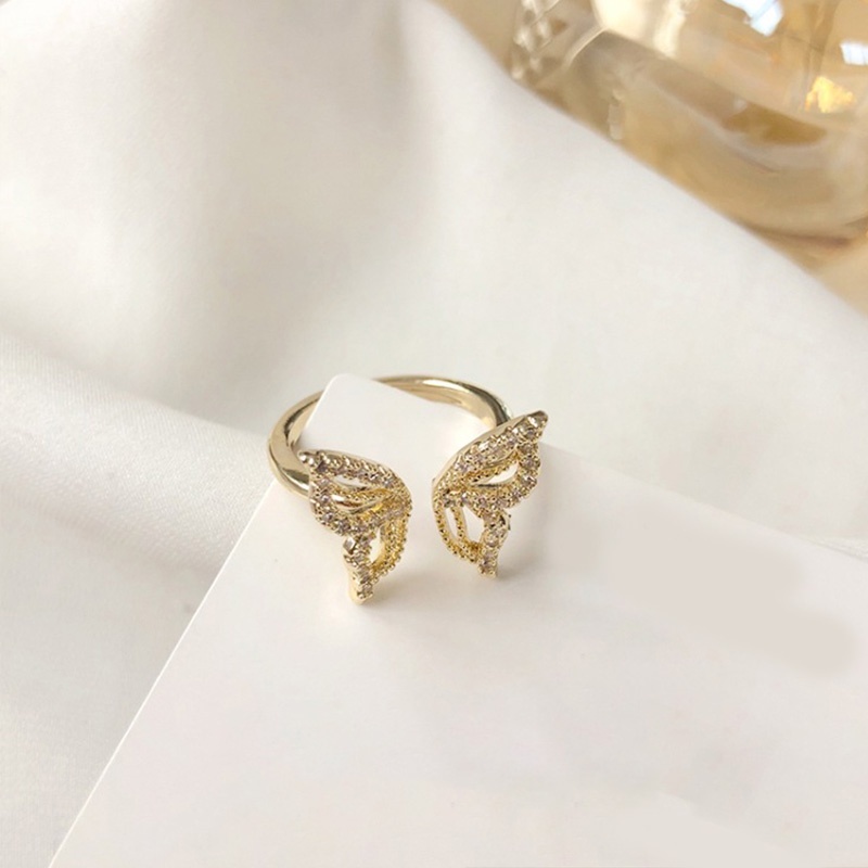 Cincin Jari Telunjuk Model Terbuka Gaya Korea Untuk Wanita