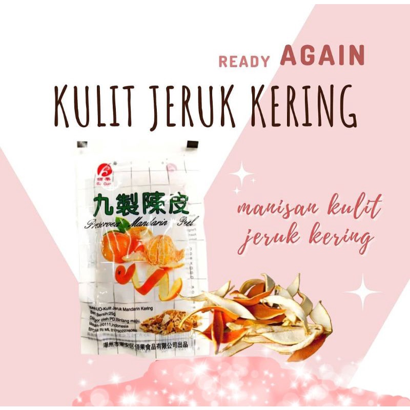 

Manisan kulit jeruk kering/Labi