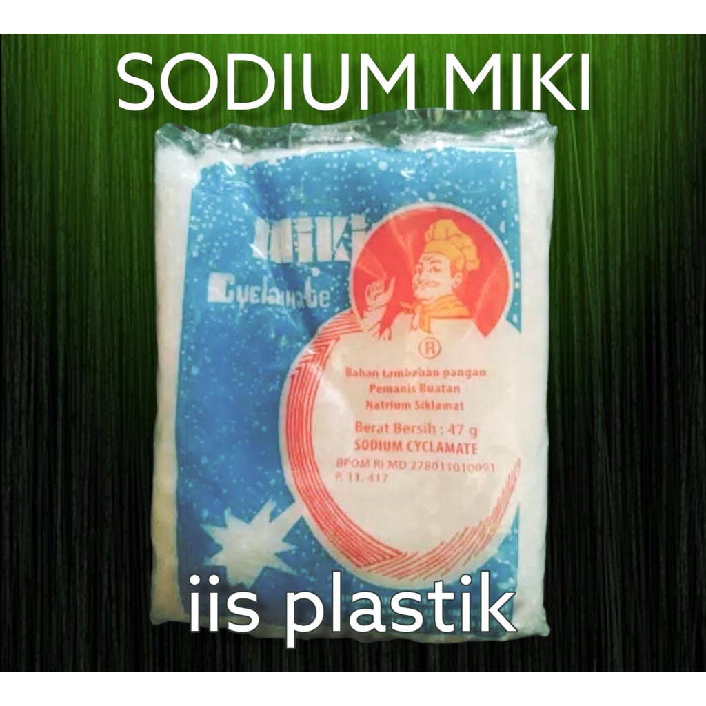 Sodium miki pemanis buatan