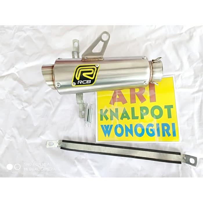 Silencer rcb racing knalpot rcb silincer saja