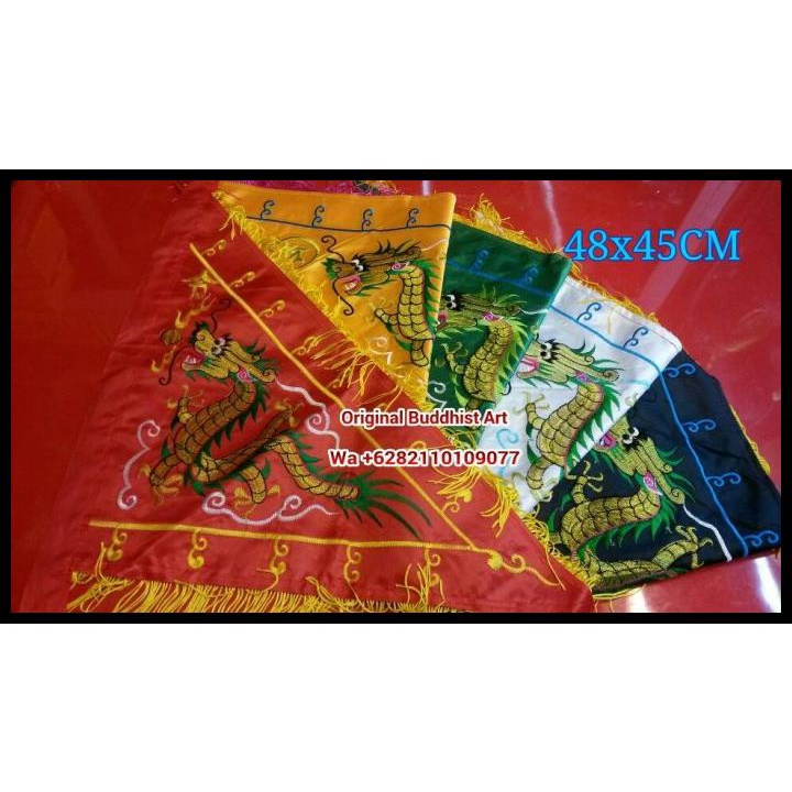 Bendera Naga Pancawarna / Bendera Naga 5 Warna 18"