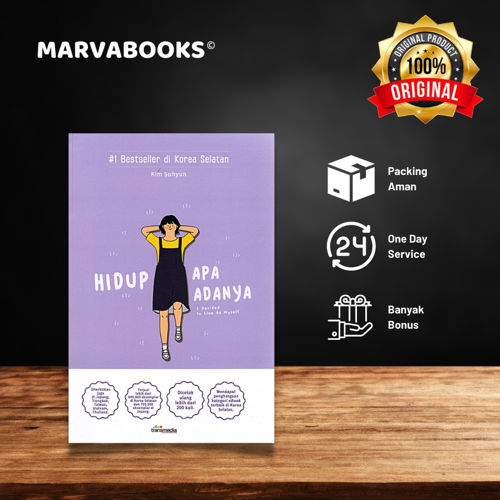 Buku Hidup Apa Adanya Kim Suhyun