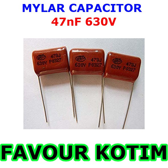 MYLAR CAPACITOR 473 47KP 47NF 630V KAPASITOR MILAR FVKOTIM