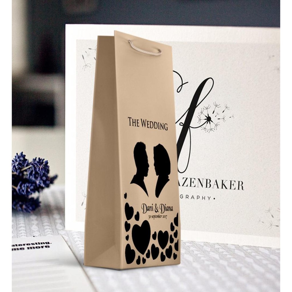 

Paperbag Custom Design Suka Suka Design Free - Multipurpose Packaging Size 9Cm X 9Cm X 20Cm -