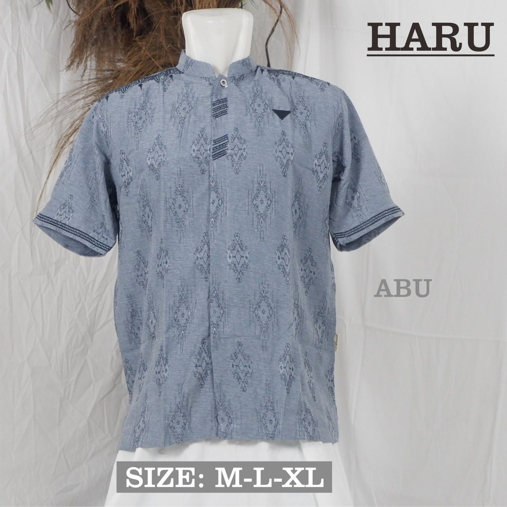 Baju Koko Mewah Koko Pria Lengan Pendek Azwa Terbaru Material Catton 2021