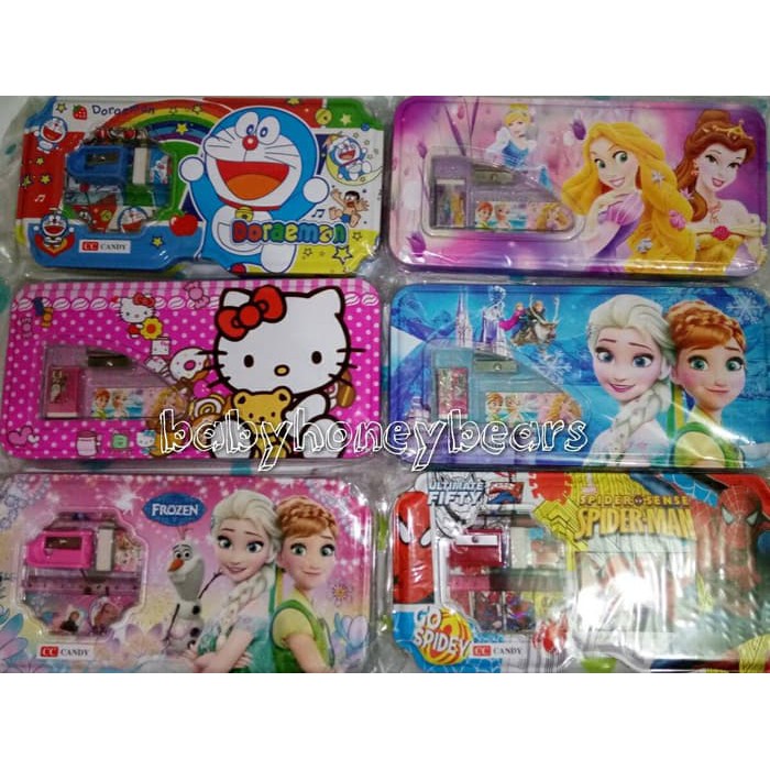 

Kotak tempat pensil besar karakter Little pony- Princess- Hello kitty