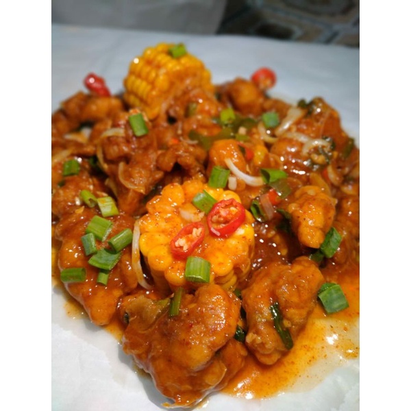 

Ayam Saus pedas