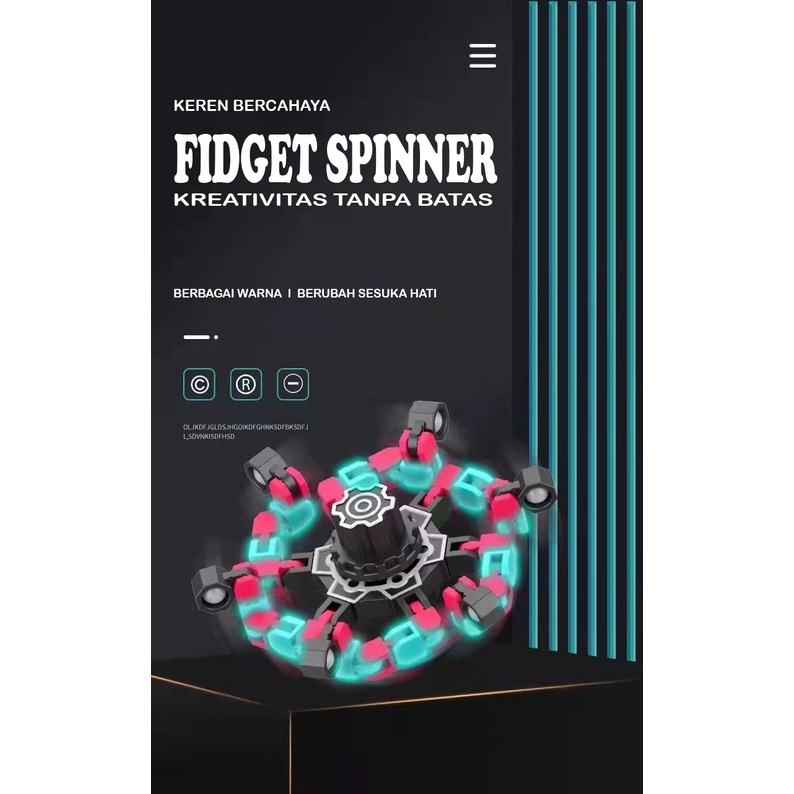 Spinner Mechanical Gyro Mainan Anak Yang Dapat Diubah Berbagai Bentuk | Spiner Fingertip