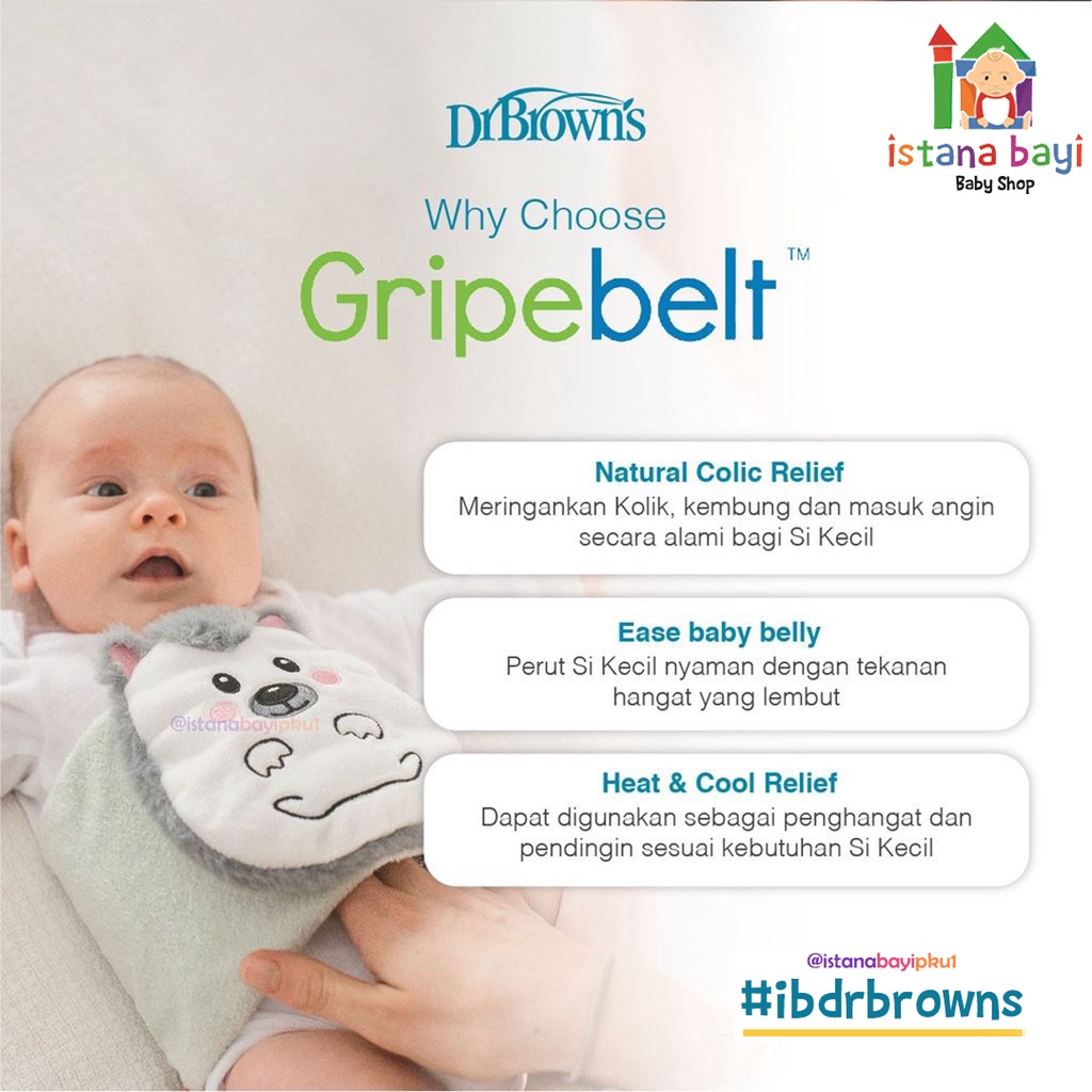 Dr Browns Infant Gripbelt Hedgehog HG112 - Bedongan Bayi