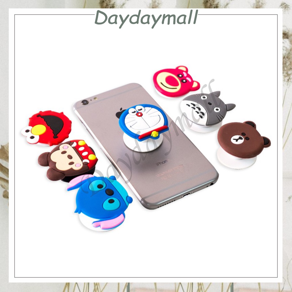 POPSOCKET 3D KARAKTER 50 VARIASI / 3D CARTOON POP SOCKET AKSESORIS HP DD205