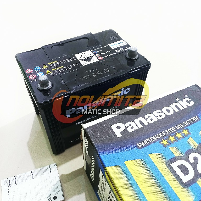 Aki Mobil Panasonic 75D26R 12V 60AH