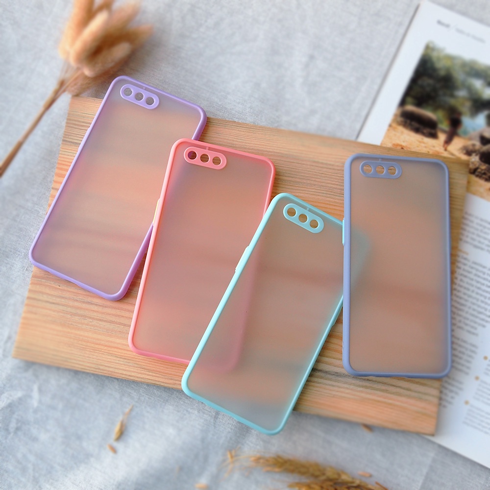 SOFTCASE OPPO A15 A3S A54 A7 A92 A9 2020 RENO 4 5 5F SOFTCASE MACARON CAMERA PROTECTOR