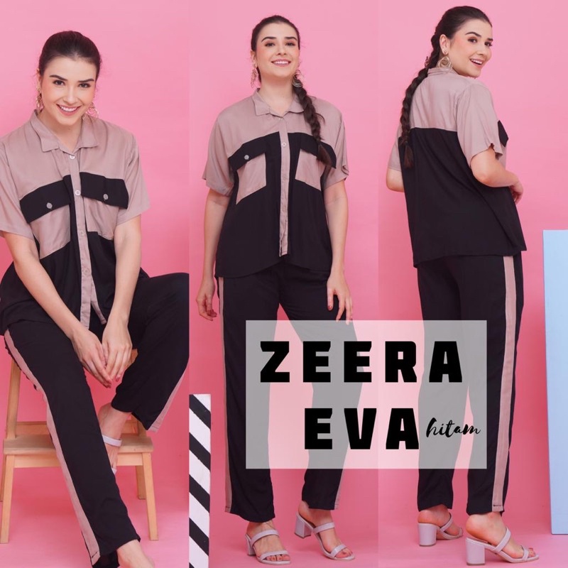 Daster arab ZEERA EVA One Set Rayon Kemeja