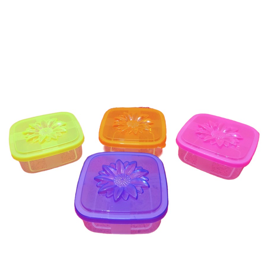 Toples Kecil Toples Kotak Toples Bumbu Toples Plastik Bumbu Dapur300ml