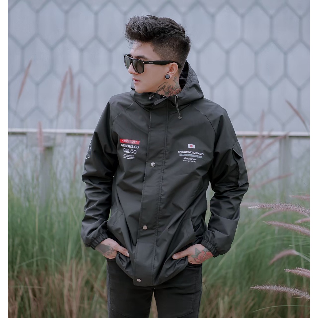 JAKET CASUAL -JAKET PRIA-JAKET OUTDOOR ORIGINAL - JAKET PARASUT PRIA- JAKET WATERPROOF-AF 17