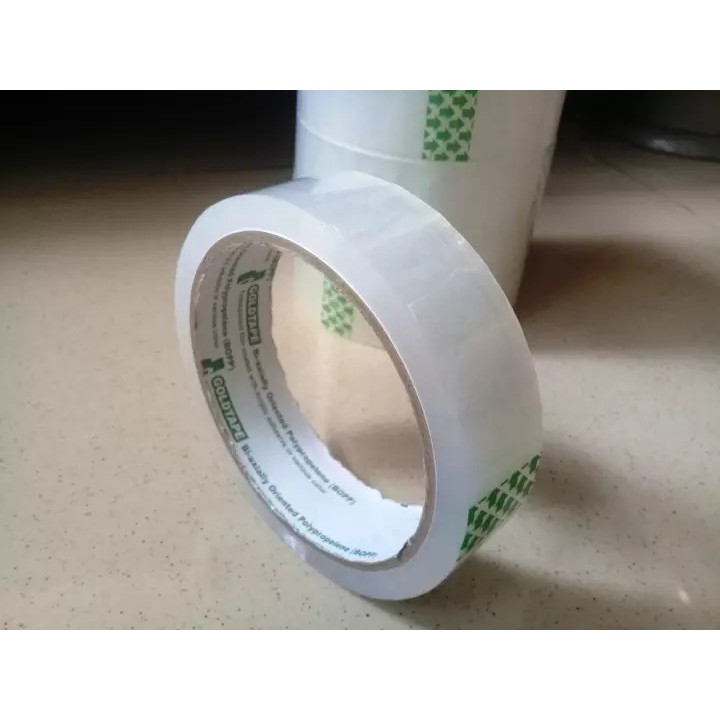 

GOLDTAPE OPP TAPE 1 INCH x 80Y - LAKBAN BENING KANTOR (24MM)