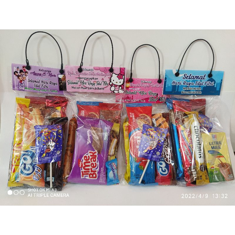 

Label Snack Lebaran ultah bisa request design sesukamu