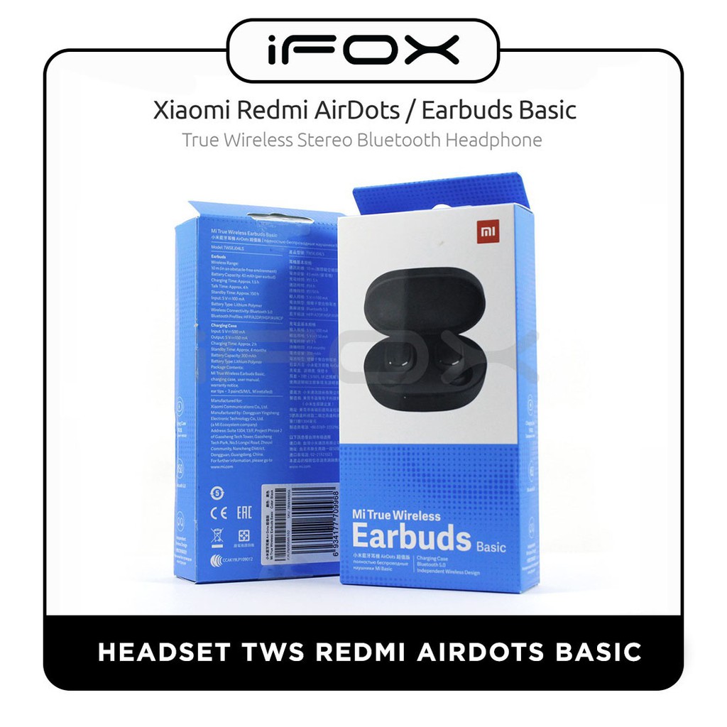 REDMI AIRDOTS TWS BLUETOOTH 5.0 EARPHONE XIAOMI REDMI