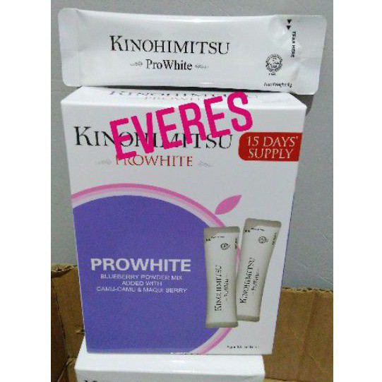 KINOHIMITSU PROWHITE 1 SACHET ORIGIN SINGAPORE