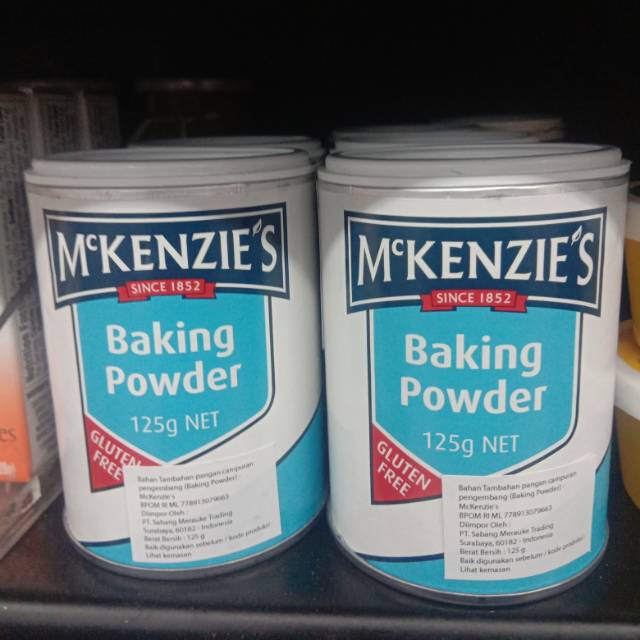 

Mckenzie's Baking powder 125gr