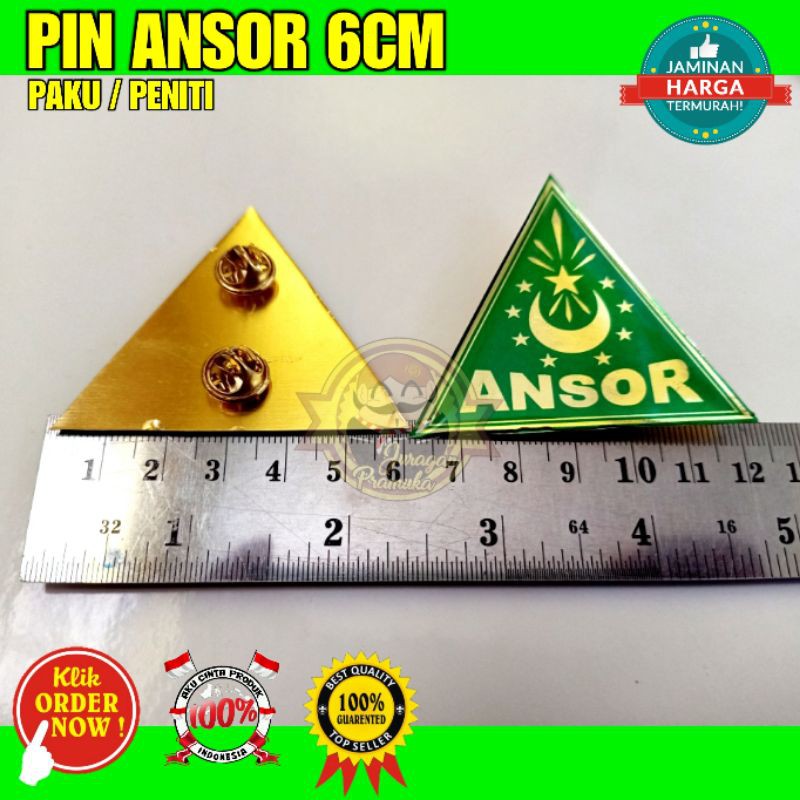 PIN ANSOR BESAR 6CM ( NU )