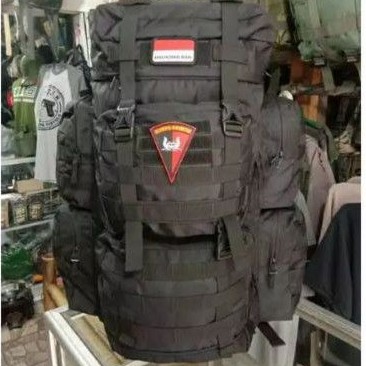 Tas punggung raider kopasus tas punggung outdoor army besar hijau dan hitam tambah bonuS