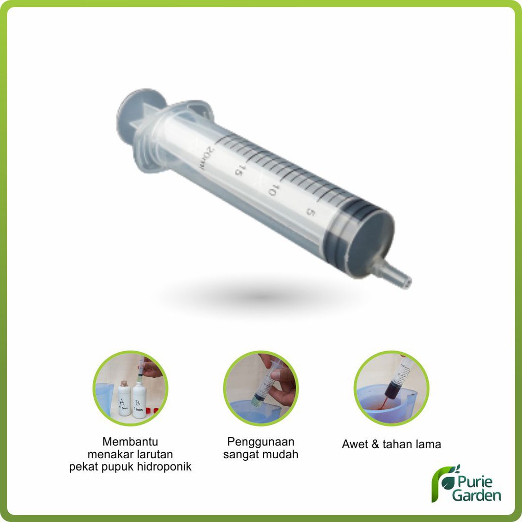 Alat Ukur / Alat Takar Nutrisi Hidroponik 20ml