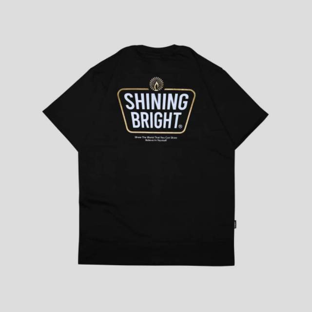 TSHIRT SHINING BRIGHT EWALD BLACK