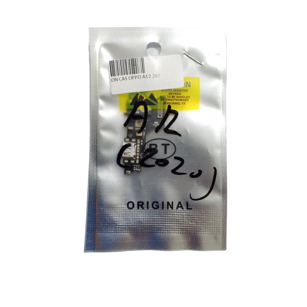 Konektor Cas Mic Headset Oppo A12 - Papan USB Charger Oppo A12 USB Board Oppo A12